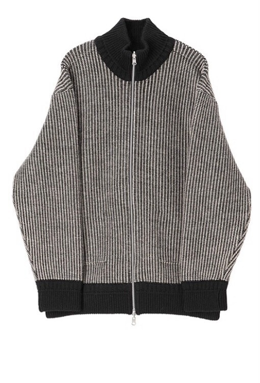 tac:tac Bi Color Zip Up Knit