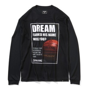 SPALDING ロングスリーブTシャツ ドリーム