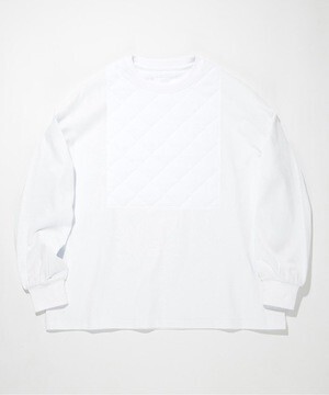 SUPERTHANKS キルトフロント ビッグロング Tシャツ（ユニセックス）