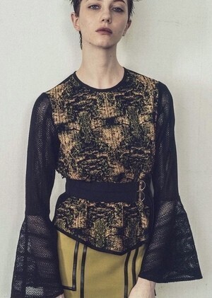 EBONY Torchon Lace Blouse