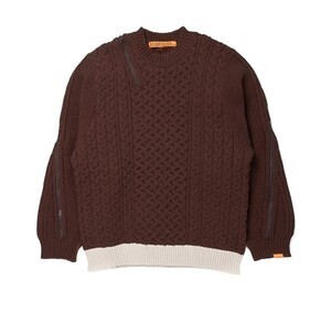 STUDIO SEVEN Oversized Aran Knit