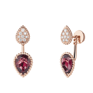 BOUCHERON セルパンボエム 2モチーフ シングル スタッズイヤリング