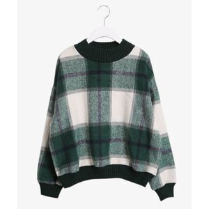 3rd Spring チェック柄ニット