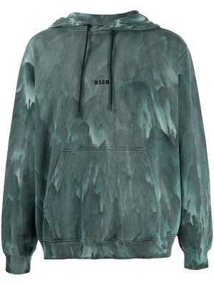 MSGM ロゴ パーカー