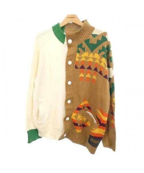 sacai Pendleton カーディガン