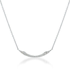 STAR JEWELRY Pt950 ネックレス DIAMOND SHOOTING STAR NECKLACE(L)