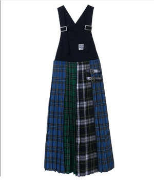 Candy Stripper GOOD DAYS CHECK PLEATS　ジャンパースカート