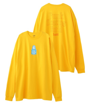 X-girl FACE L/S TEE DRESS