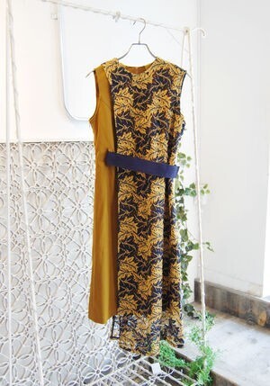 SHIROMA layered lace dress