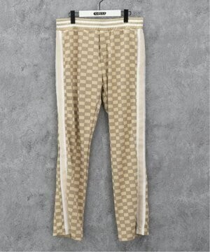 NEON SIGN MONOGRAM JERSEY TRACK PANTS