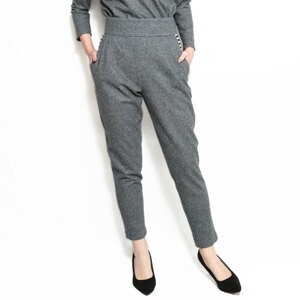 BORDERS at BALCONY WOOL PANTS
