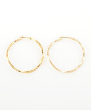 Jouete ツイストフープピアス