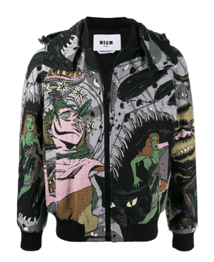 MSGM フーデッド ジャケット