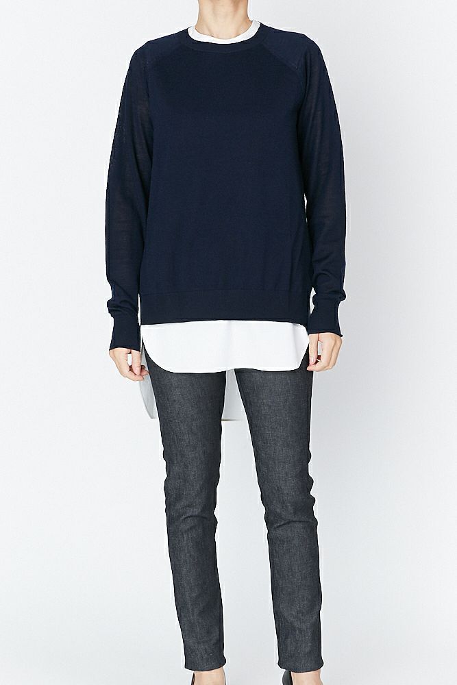 YOKO CHAN Double Front Knit