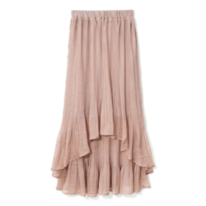 flower wavy pleats skirt2 ~ウェービープリーツスカート2