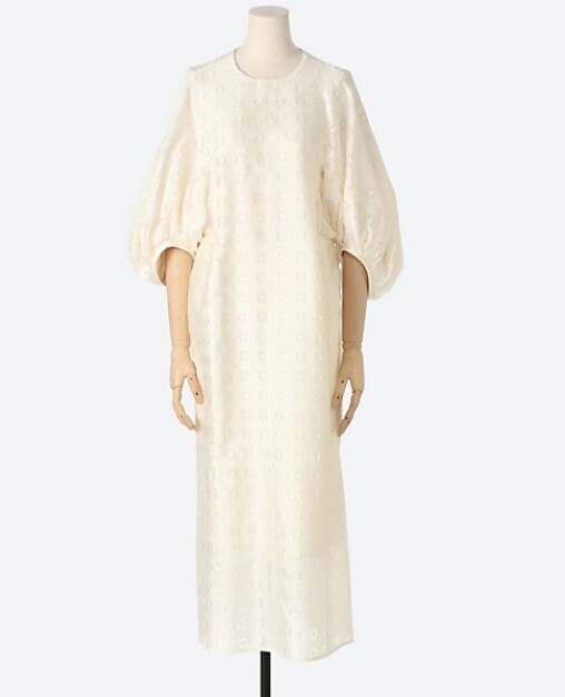 Mame Kurogouchi Floral Cut-Jacquard Dress