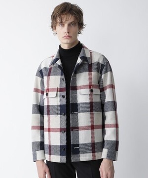 BLACK LABEL CRESTBRIDGE ダブルフェイスクレストブリッジチェックCPOジャケット