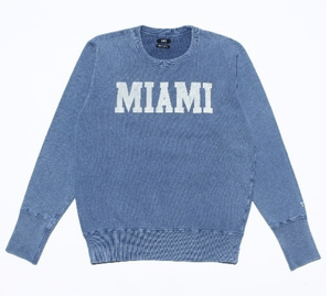 TMT CREW NECK VINTAGE SWEAT SHIRTS(MIAMI)