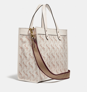 COACH フィールド トート ウィズ ホース アンド キャリッジ プリント