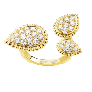 BOUCHERON SERPENT BOHÈME DIAMONDS セルパンボエム 3モチーフ リング
