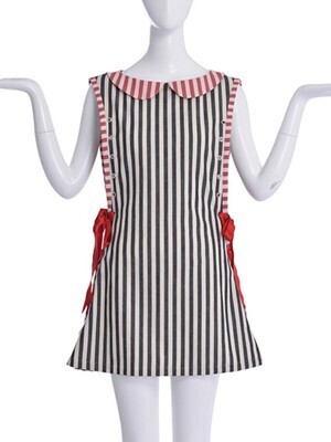 PAMEO POSE LACE UP RIBBON ONEPIECE