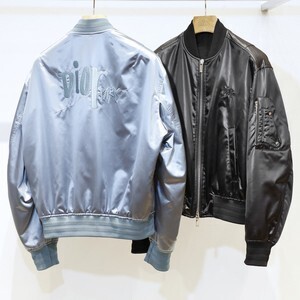 Dior ディオール & ショーン テクニカルサテン ツイル ボンバージャケット