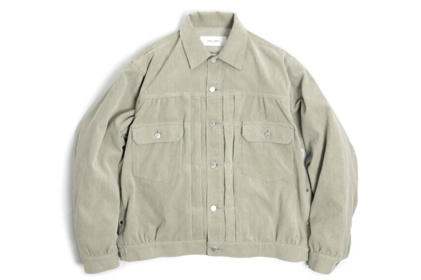 JOHN MASON SMITH TRUCKER JACKET FAWN