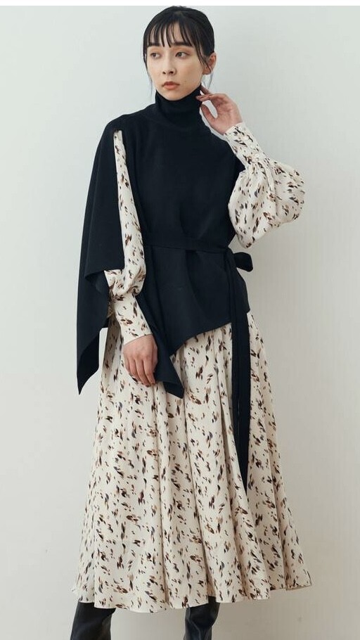 ELENDEEK PONCHO SET ARTPRINT OP