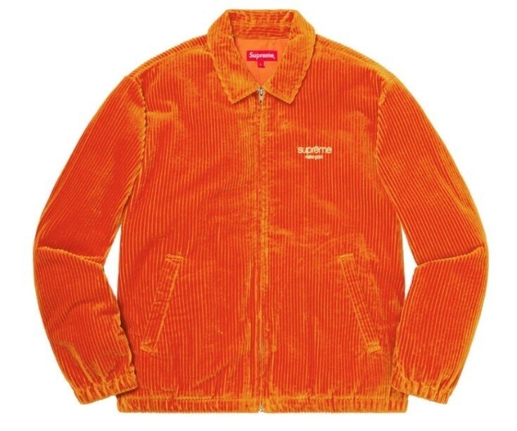 Supreme Wide Wale Corduroy Harrington Jakcet