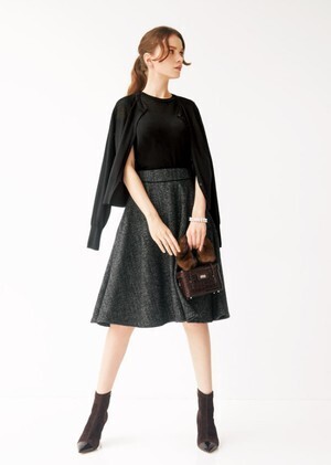 FOXEY Skirt “Tweed Circular”