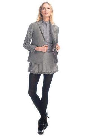 THOM BROWNE.NEW YORK Pleated Mini Skirt
