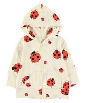 INSECT COLLECTION UVカット・てんとうむしちゃんパーカー キッズ