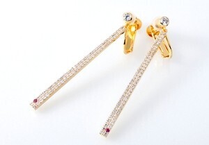 サンニコラス Keen earring SN-0023ERYG/RB