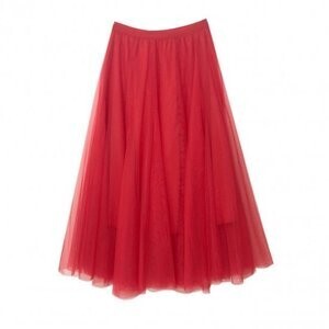 SAAAGE boutique 20 AW カラーチュールロングスカート