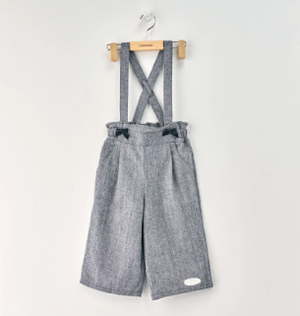 POMONAKISS サス付きワイドパンツ