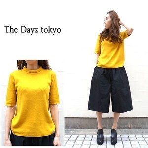 The Dayz tokyo 春カラー半袖タートルニット