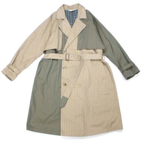 JieDa SWITCHING TRENCH COAT