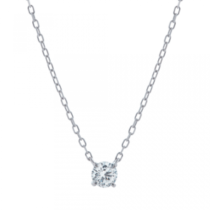 TERRA1012 キュー 一粒 ラボグロウン ダイヤモンド 中石 0.2ct ペンダント プラチナ