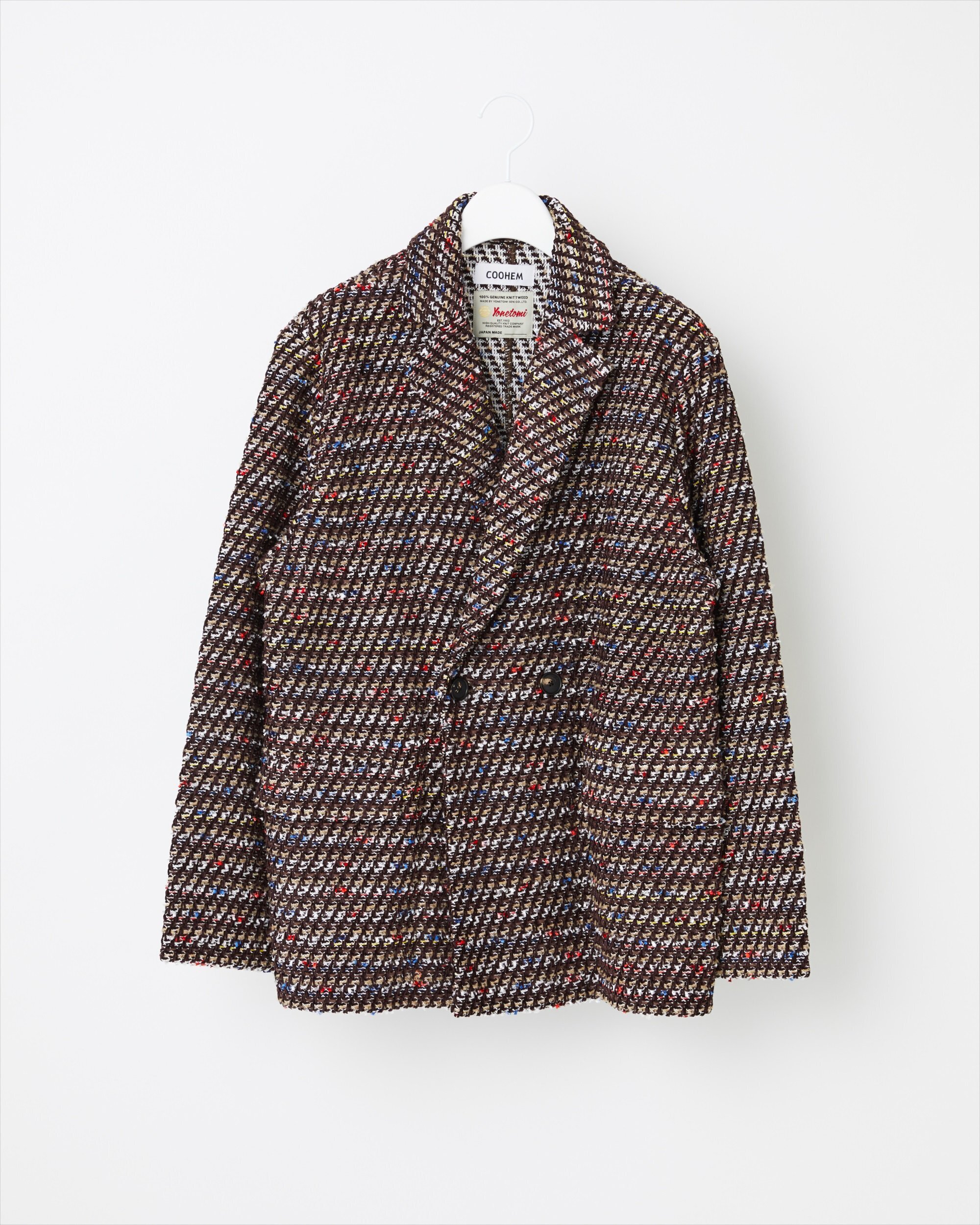 COOHEM VELVET TWEED JACKET
