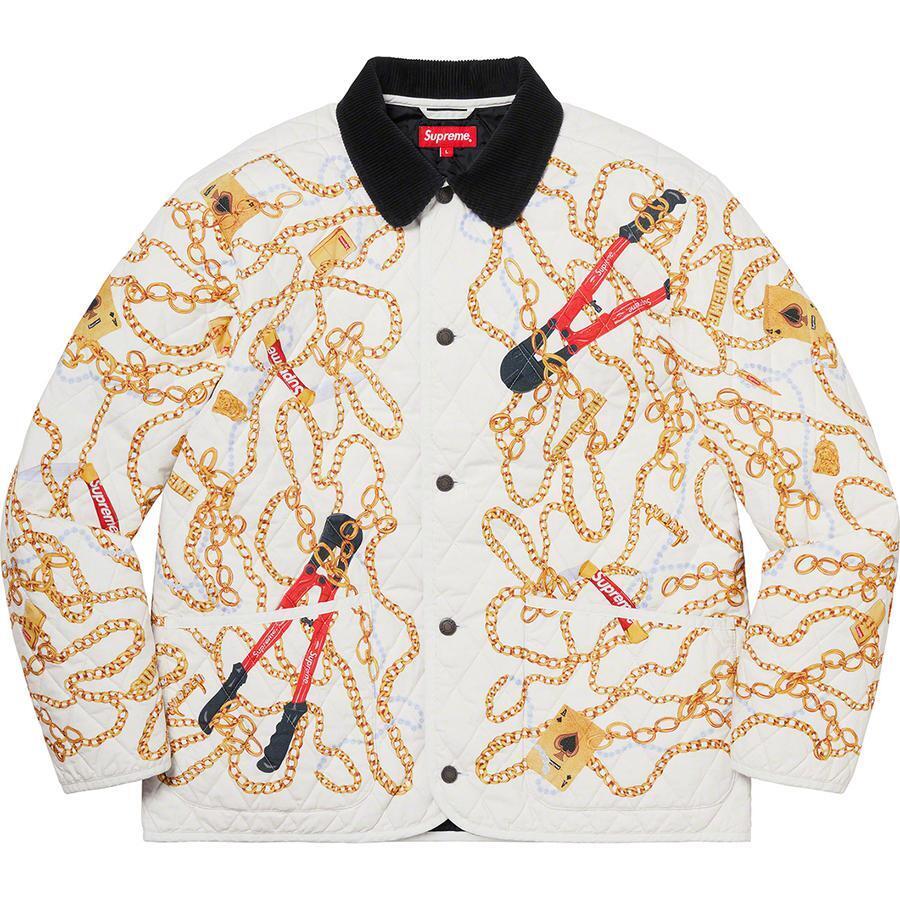Supreme Chains Quilted Jacket