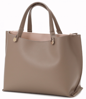 MIAN ポイント金具ハンドルA4トート