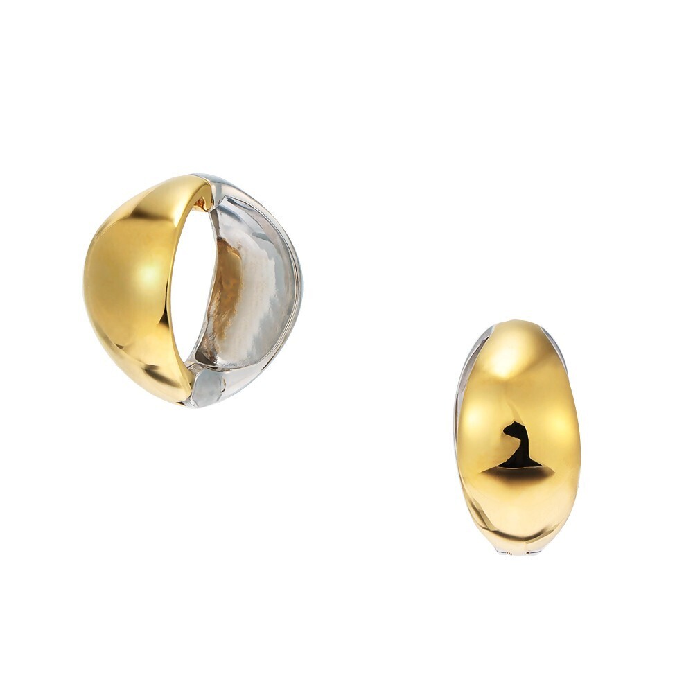 VENDOME BOUTIQUE 【ソフトリッチリング】コンビカラー シルバーイヤリング