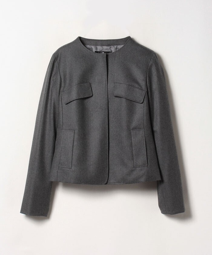LANVIN COLLECTION ウールサキソニージャケット