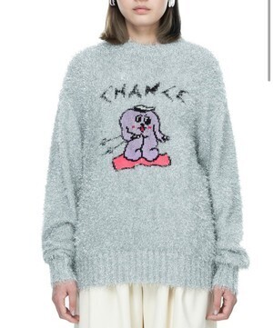 CHANCE Silver Philip Intarsia Sweater