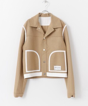 URBAN RESEARCH ROSSO DANIEL w. FLETCHER WOOL JEANS JACKET