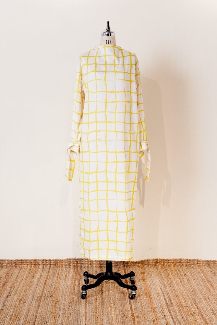 RELDI 2WAY KNOT DRESS【Pattern by LeeIzumida "CHECK"