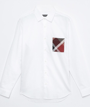 BLACK LABEL CRESTBRIDGE サイドチェックシャツ