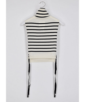 TAKAHIRO MIYASHITA The SoloIst. turtleneck striped dickie.