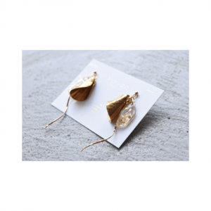 Matilda rose vintage cone/ピアス