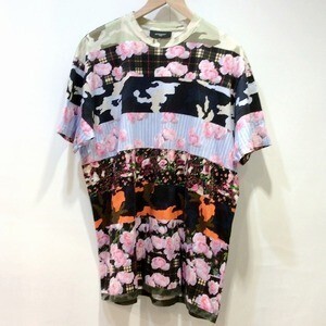 GIVENCHY ローズ＆カモフラージュプリントTシャツ